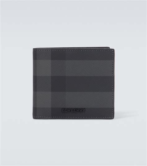 Burberry check wallet